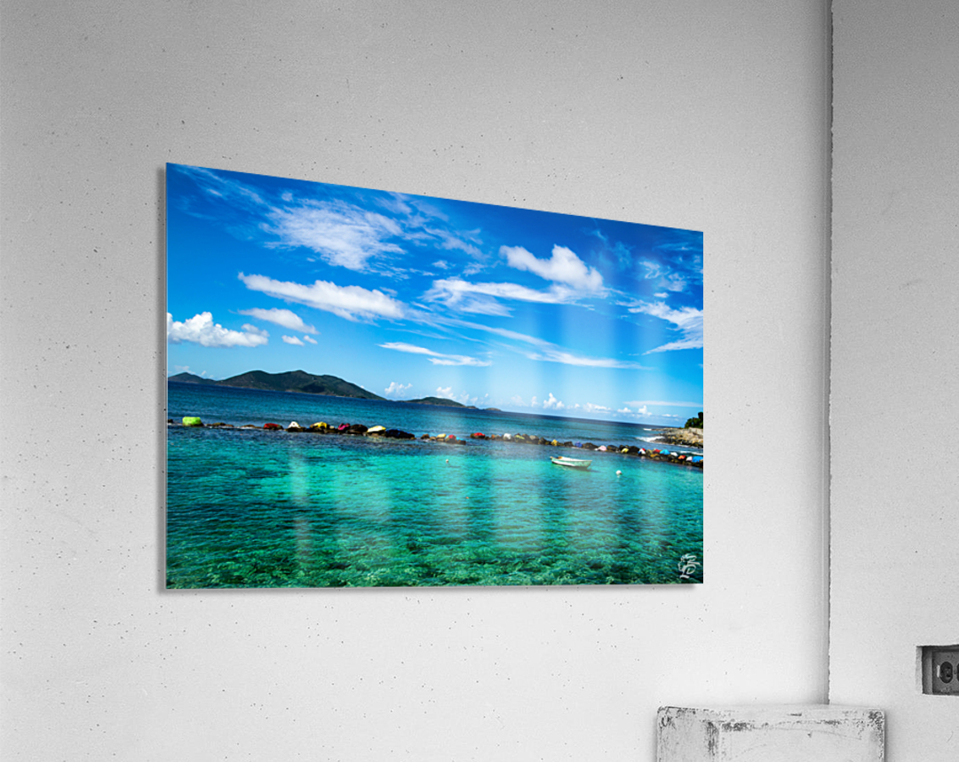 Carrot Bay Boat Acrylic Print