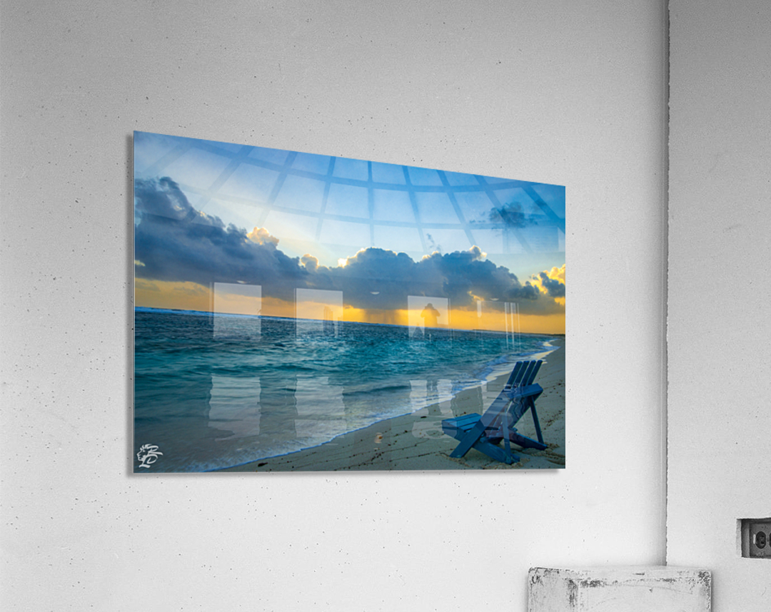 Blue Chair Acrylic Print