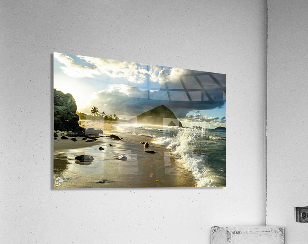 Long Bay Sunset Acrylic Print