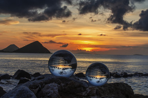 Crystal Ball Sunset