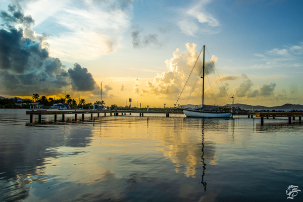 Marina Sunrise Print