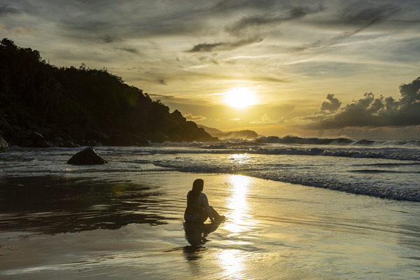 End of a Beautiful Day Print