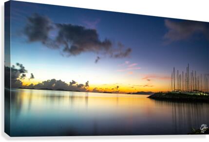 Nanny Cay Sunrise Canvas Print