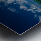 A Bench in Paradise Metal print