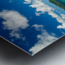 Peter Island Colors Metal print