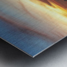 Sunset over the USVI   Red Metal print