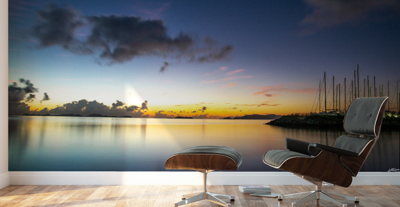 Nanny Cay Sunrise Wall Murals