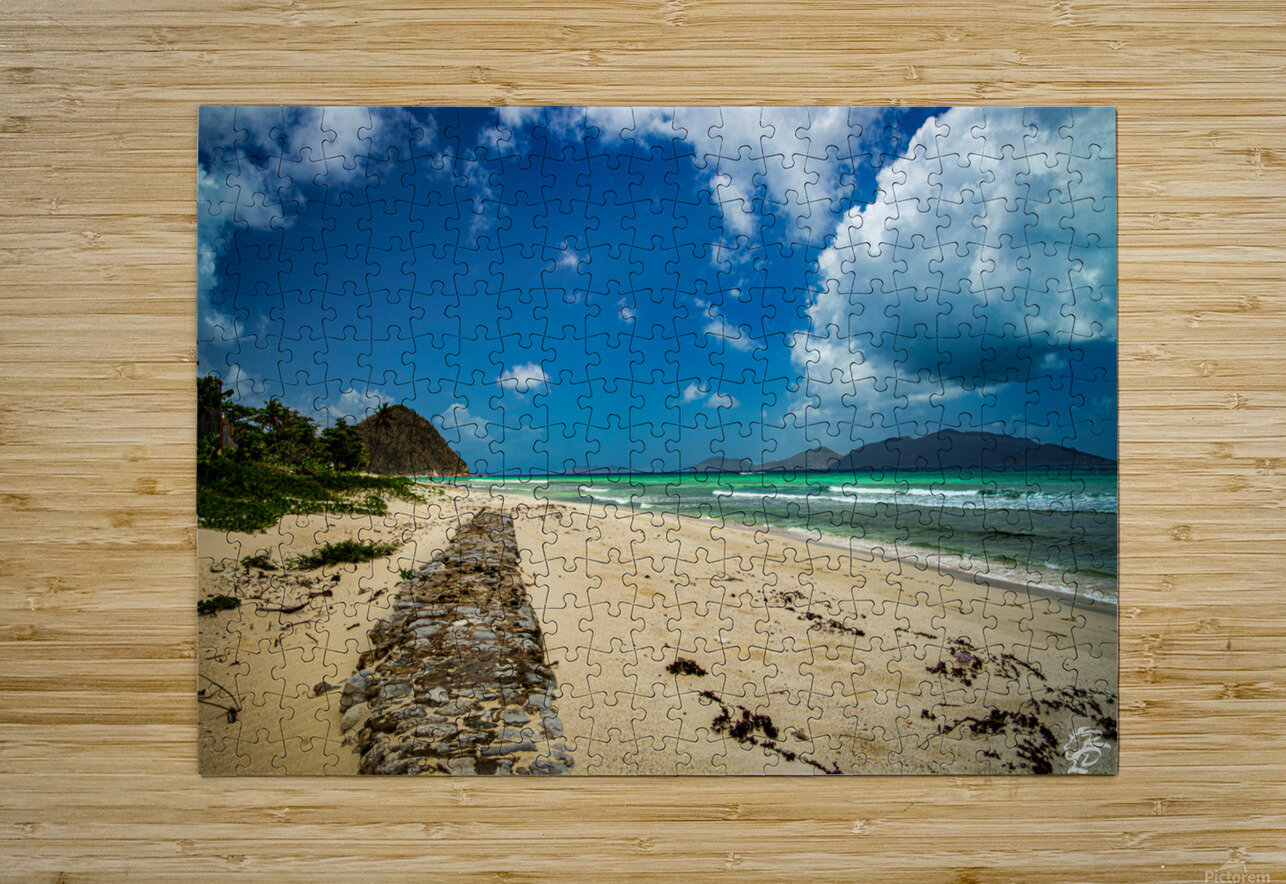 Long Bay Wall Rob Lyons Puzzle printing