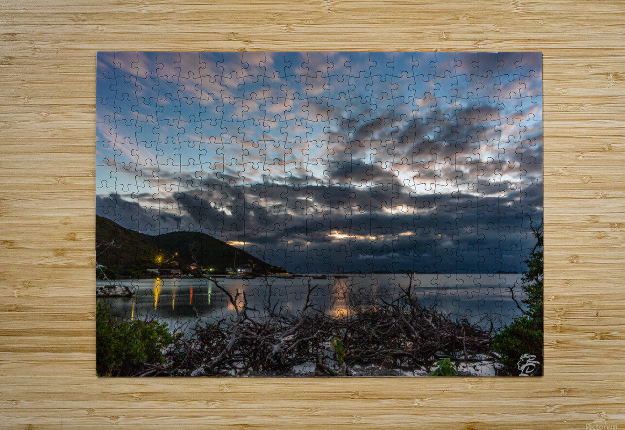 Sea Cows Bay Sunrise Rob Lyons Puzzle printing