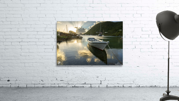 Sopers Skiff at Sunset Wall Preview